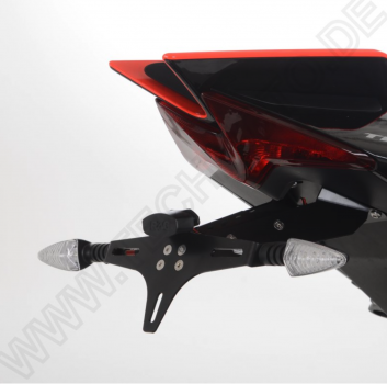 Short license plate holder Aprilia RSV 4 and Tuono V4 from model 2021